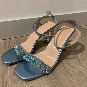Light Blue Heels